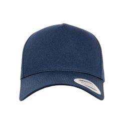 Czapka Flexfit 5-panel curved. Niebieskie czapki z daszkiem FLEXFIT, bez wzorów. Za 71.90 zł.