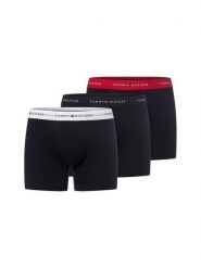 Tommy Hilfiger Bokserki 3-pak Mężczyźni Bawełna czarny, L. Czarne bokserki Tommy Hilfiger, l, bez wzorów, z bawełny. Za 169.95 zł.