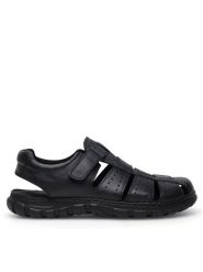 Lasocki Sandały TEDD-07 MI25 Czarny. Czarne sandały Lasocki, ze skóry, bez zapięcia. Za 149.99 zł.