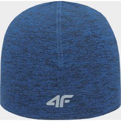 Czapka do biegania uniseks. Czapki zimowe 4F, bez wzorów, z dzianiny. Za 39.99 zł.