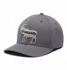 COLUMBIA Czapka z daszkiem Lost Lager 110 Snap Back city grey/scenic moose. Szare czapki z daszkiem Columbia, na lato, bez wzorów, z elastanu. Za 73.40 zł.