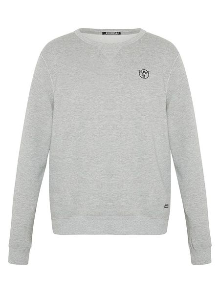 Chiemsee Bluza "Teide" w kolorze szarym rozmiar: XXL. Szare bluzy Chiemsee, xxl, bez wzorów, bez kaptura. Za 83.22 zł.
