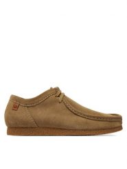 Clarks Mokasyny Shacre Ii Run 26159434 Brązowy. Brązowe buty do biegania Clarks, bez wzorów, ze skóry, bez zapięcia. Za 319.99 zł.