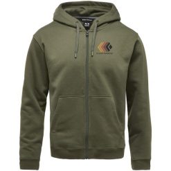 Bluza z kapturem z pełnym zamkiem błyskawicznym Black Diamond Faded. Czarne bluzy z kapturem Black Diamond, s, bez wzorów, z bawełny, z kapturem. Za 412.15 zł.
