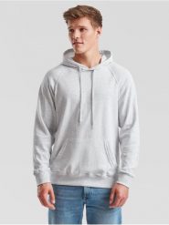 Lekka bluza z kapturem Fruit Of The Loom Gris. Szare bluzy z kapturem Fruit of the Loom, m, bez wzorów, z bawełny, z kapturem. Za 159.99 zł.