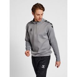 Bluza do piłki ręcznej dla dorosłych Hummel hml CORE XK. Szare bluzy Hummel, xl, bez wzorów, bez kaptura. Za 204.00 zł.
