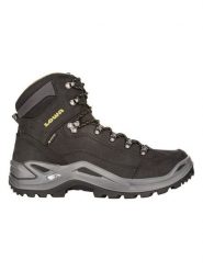 LOWA Skórzane buty turystyczne "Renegade GTX Mid" w kolorze czarnym rozmiar: 41. Czarne buty trekkingowe Lowa, bez wzorów, z gore-texu, bez zapięcia, outdoorowe, gore-tex. Za 665.09 zł.