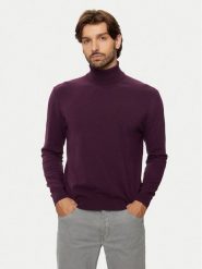 United Colors Of Benetton Golf 10CVU2519 Fioletowy Regular Fit. Fioletowe golfy United Colors Of Benetton, m, bez wzorów, z bawełny, bez kołnierzyka, bez ramiączek. Za 259.99 zł.