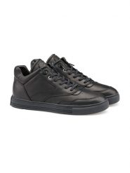 LLOYD Skórzane sneakersy w kolorze czarnym rozmiar: 43. Czarne buty sportowe casual Lloyd, bez wzorów, bez zapięcia. Za 269.95 zł.