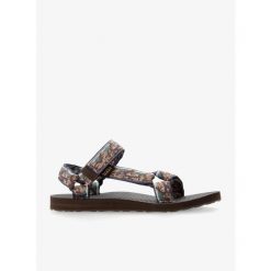 Sandały męskie Teva Original Universal. Brązowe sandały Teva, bez zapięcia. Za 249.99 zł.