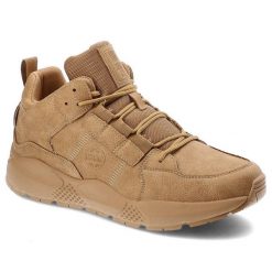 Beżowe Sneakersy Big Star Modne Ocieplane Buty Męskie. Brązowe buty sportowe casual BIG STAR, na zimę, bez wzorów, ze skóry ekologicznej, bez zapięcia. Za 205.00 zł.
