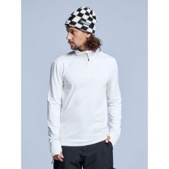 Bluza narciarska - Męska - Arctic 2.0 - Off White. Białe bielizna termoaktywna POEDERBAAS, na zimę, m, bez wzorów, z elastanu, bez ramiączek, narciarskie. Za 234.14 zł.