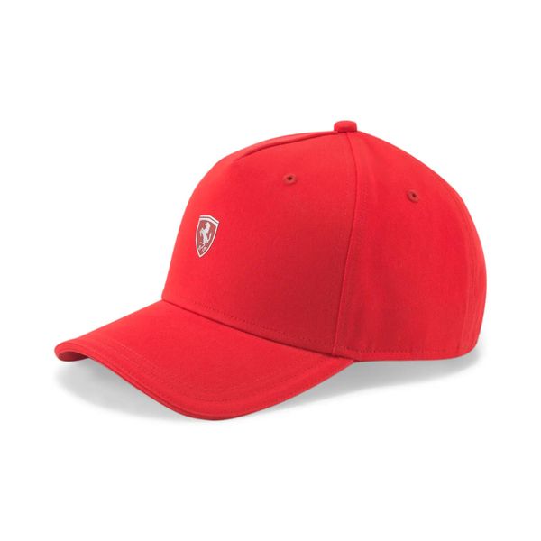 Czapka z daszkiem Puma FERRARI SPTWR STYLE 02400602. Czerwone czapki z daszkiem Puma, bez wzorów. Za 140.76 zł.