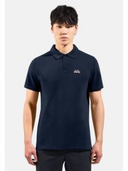 Odlo Koszulka polo "Essential Solid" w kolorze granatowym rozmiar: XL. Niebieskie koszulki polo sportowe ODLO, xl, bez wzorów, bez kołnierzyka, bez ramiączek. Za 172.89 zł.