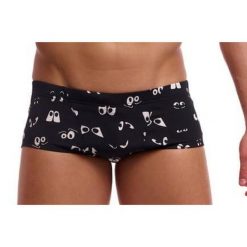 Kąpielówki Funky Trunks Eye Spy - trunki męskie. Czarne kąpielówki Funky Trunks, m, bez wzorów, sportowe. Za 159.00 zł.