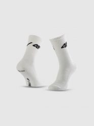 4F Skarpetki długie (2-pack) męskie 4F x Robert Lewandowski - białe 39-42. Białe skarpetki sportowe 4F, bez wzorów, z bawełny. Za 59.99 zł.