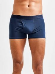 Craft Bokserki funkcyjne "Core Dry" w kolorze granatowym rozmiar: M. Niebieskie bokserki Craft, m, bez wzorów, z materiału. Za 43.99 zł.