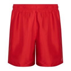 Szorty kąpielowe męskie Nike Essential 7" Volley. Czerwone kąpielówki Nike, m, bez wzorów. Za 119.99 zł.