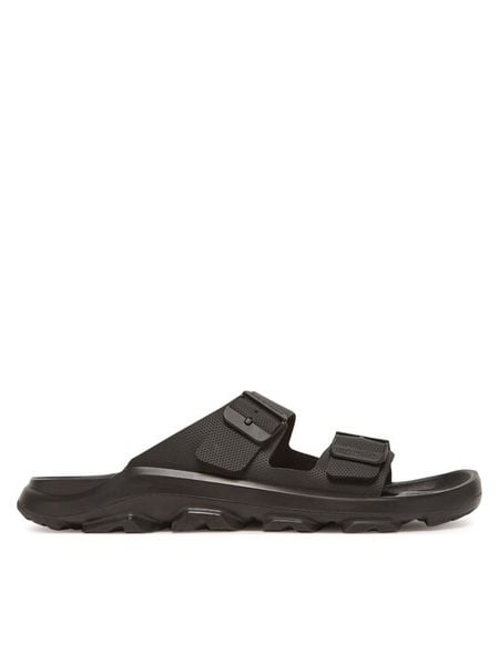 Birkenstock Klapki Mogami Terra Stealth 2-Strap 1029643 Czarny. Czarne klapki Birkenstock, ze skóry. Za 365.99 zł.