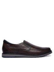 Pikolinos Półbuty Berna M8J-3114C1 Brązowy ciemny. Brązowe eleganckie półbuty Pikolinos, bez wzorów, ze skóry, bez obcasa, bez zapięcia. Za 649.99 zł.