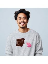 WOOOP Bluza "I am your father" w kolorze szarym rozmiar: XL. Szare bluzy Wooop, xl, bez wzorów, z bawełny, bez kaptura. Za 100.99 zł.