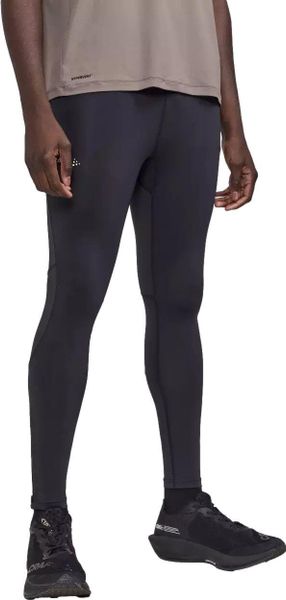 Legginsy zapinane na zamek Craft Adv Essence 2. Czarne legginsy długie sportowe Craft, l, bez wzorów, z materiału, do biegania. Za 343.60 zł.