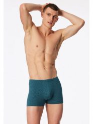 Schiesser Bokserki w kolorze morskim rozmiar: XL. Zielone bokserki Schiesser, xl, bez wzorów. Za 49.95 zł.