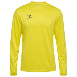 Bluza Hummel Essential. Żółte bluzy Hummel, bez wzorów, z materiału, bez kaptura. Za 152.50 zł.