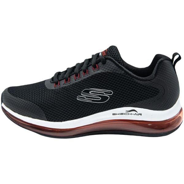 Buty treningowe męskie Skechers Sketchair Element 20. Czarne buty treningowe Skechers, bez wzorów, z materiału. Za 405.00 zł.
