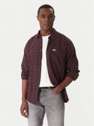 Wrangler Koszula 1 Pkt Flannel 112371522 Bordowy Relaxed Fit. Czerwone koszule Wrangler, m, bez wzorów, z bawełny, bez kołnierzyka, bez ramiączek. Za 139.99 zł.