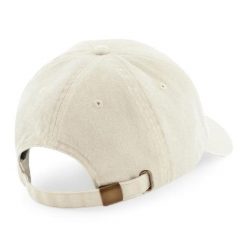 Czapka z daszkiem Beechfield Vintage. Białe czapki z daszkiem BEECHFIELD, bez wzorów, z materiału. Za 83.50 zł.