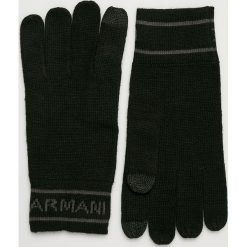 Armani Exchange - Rękawiczki. Rękawiczki marki Armani Exchange. W wyprzedaży za 129.90 zł.
