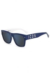 Okulary ICON 0004/S DSQUARED2. Białe okulary przeciwsłoneczne Dsquared2. W wyprzedaży za 703.20 zł.
