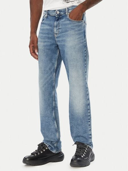 Karl Lagerfeld Jeans Jeansy B4M10010 Niebieski Straight Leg. Niebieskie jeansy Karl Lagerfeld Jeans, m. Za 549.99 zł.