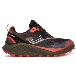 Buty do biegania trailowe męskie Joma Tundra. Czarne buty do biegania Joma, bez wzorów, bez zapięcia, do biegania. Za 231.99 zł.