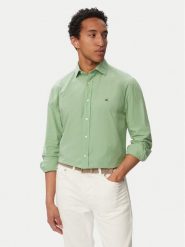 Tommy Hilfiger Koszula Gmd MW0MW43298 Zielony jasny Regular Fit. Zielone koszule Tommy Hilfiger, m, bez wzorów, z bawełny, bez kołnierzyka, bez ramiączek. Za 369.99 zł.