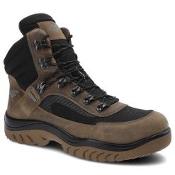 Brązowe Trekkingi 4F Męskie Sportowe Buty Zimowe. Brązowe buty turystyczne 4F, na zimę, bez wzorów, z materiału, bez zapięcia, trekkingowe. Za 349.00 zł.
