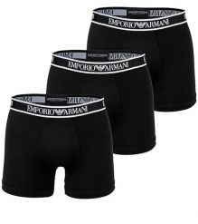 Bokserki męskie Emporio Armani Men Boxer Short 3-Pack 111357 4R717 21320. Czarne bokserki Puma, m, bez wzorów, z bawełny. Za 139.00 zł.