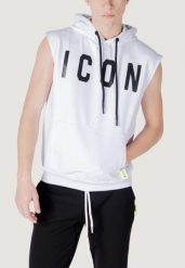 Bluza Mężczyzna ICON. Zielone bluzy z kapturem ICON, l, z aplikacjami, z bawełny, z kapturem. Za 314.65 zł.