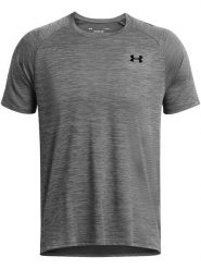 Under Armour Koszulka sportowa "Tech" w kolorze szarym rozmiar: XL. Szare t-shirty sportowe Under Armour, bez wzorów, z materiału, bez ramiączek, outdoorowe. Za 110.55 zł.