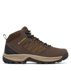 Trekkingi Columbia. Brązowe trekkingi Columbia, bez wzorów, bez zapięcia. Za 289.99 zł.