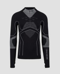 Longsleeve termoaktywny z zamkiem męski X-Bionic Energy Accumulator Light Shirt. Czarne bielizna termoaktywna X BIONIC, na zimę, l, bez wzorów, z materiału, bez ramiączek, narciarskie. Za 769.99 zł.