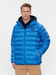 Tommy Jeans Kurtka przejściowa DM0DM17882 Niebieski Regular Fit. Niebieskie kurtki Tommy Jeans, m, bez wzorów, z jeansu, bez kaptura. Za 549.99 zł.