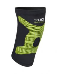 Opaska kompresyjna na kolano męska Select. Czarne odzież kompresyjna Select, l, bez wzorów, z poliamidu, do biegania. Za 211.00 zł.