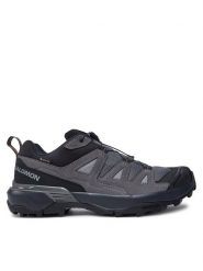 Salomon Sneakersy X Ultra 360 Leather Gore-Tex L47571400 Szary. Szare buty sportowe casual Salomon, bez wzorów, z gore-texu, bez zapięcia. Za 569.99 zł.