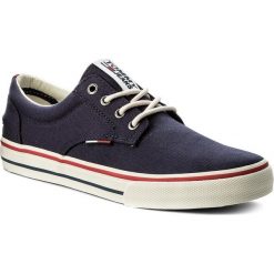 Tenisówki TOMMY JEANS - Textile Sneaker EM0EM00001 Ink 006. Trampki marki Tommy Jeans. W wyprzedaży za 199.00 zł.