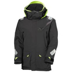 Kurtka wodoodporna Helly Hansen Skagen Offshore. Brązowe kurtki Helly Hansen, na lato, l, bez wzorów, z materiału, bez kaptura. Za 1,490.00 zł.