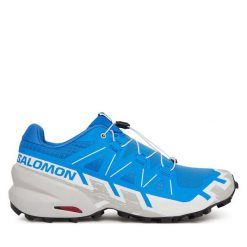 Buty do biegania Salomon. Niebieskie buty do biegania Salomon, bez wzorów, bez zapięcia, do biegania, salomon speedcross. Za 519.99 zł.