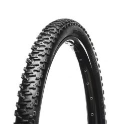 Opona rowerowa MTB Hutchinson Cameleon 27,5x2,0 sztywne stopki. Czarne skarpety HUTCHINSON, bez wzorów, z gumy. Za 69.99 zł.