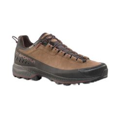Buty trekkingowe La Sportiva TX5 Evo GTX. Brązowe buty turystyczne La Sportiva, bez wzorów, z gore-texu, bez zapięcia, trekkingowe, gore-tex. Za 1,215.55 zł.